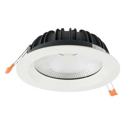 Discolo led c35/2kk2 specchio ingranditore x2 tondo da parete ø23 2 braccia  illuminazione a led codice prod: C35/2KK2 KOH-I-NOOR Struttura in ottone  cromato e cornice in ABS cromato, Attacco a muro e